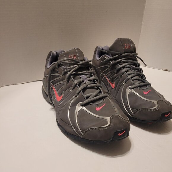 Nike Air Max Touch Athletic Running Gray Pink Shoe Size 10.5 - Picture 7 of 12